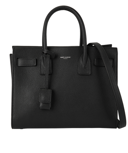 Baby Sac De Jour, &pound;1,400, Handbags, Black, Leather, Front view